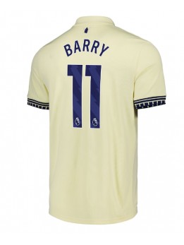 Moški Nogometna dresi replika Everton Thierno Barry #11 Gostujoči 2025-26 Kratek rokav Moški Nogometna dresi replika Everton Thierno Barry #11 Gostujoči 2025-26 Kratek rokav